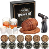 The Champion's Smoker — Sapele Wood Cocktail Smoking Kit