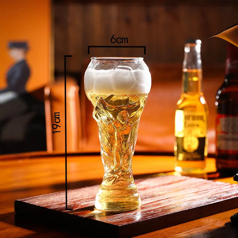 Football Beer Glass — The Champion's Pour