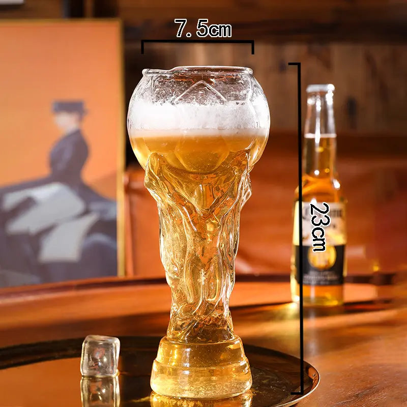 Football Beer Glass — The Champion's Pour