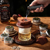 The Champion's Smoker — Sapele Wood Cocktail Smoking Kit